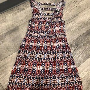 Tie Dye Hooded Athletic Dress